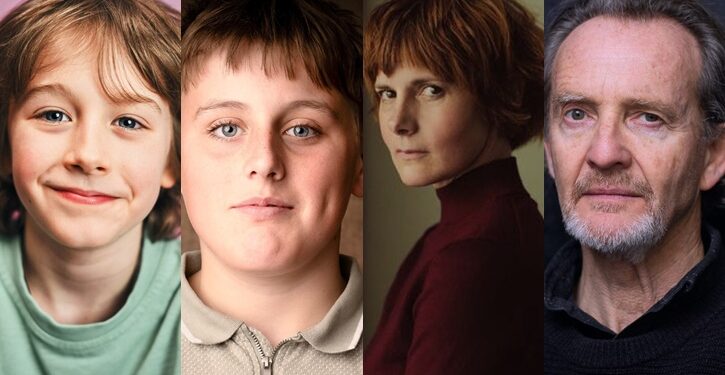 foto do elenco da série Harry Potter