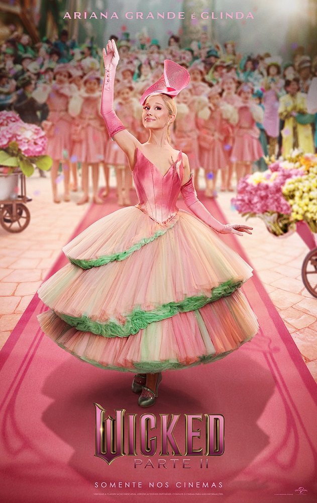 Wicked-Part-2-3 Wicked: Parte 2 ganha novos cartazes e vídeo inédito dos bastidores