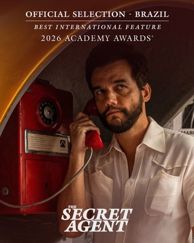 O-Agente-Secreto O Agente Secreto vai representar o Brasil na disputa por vaga no Oscar 2026