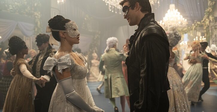 foto da 4ª temporada de Bridgerton
