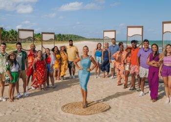 foto da 3ª temporada de Ilhados com a Sogra