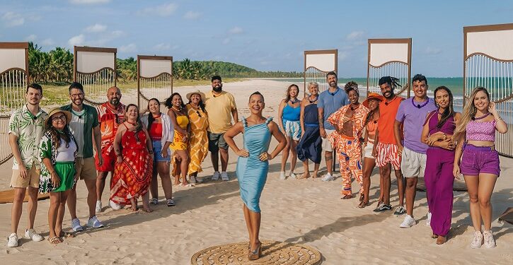 foto da 3ª temporada de Ilhados com a Sogra