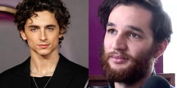 Timothee Chalamet e Josh Safdie na CCXP25