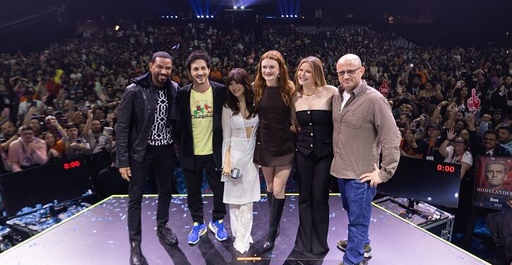 foto do elenco da última temporada de The Boys